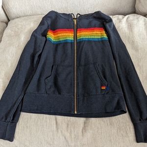 Aviator Nation 6 Stripe Hoodie